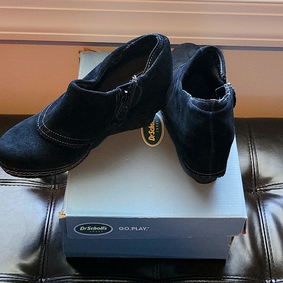 Dr. Scholl's Balance black suede women's shoes - Picture 3 of 4